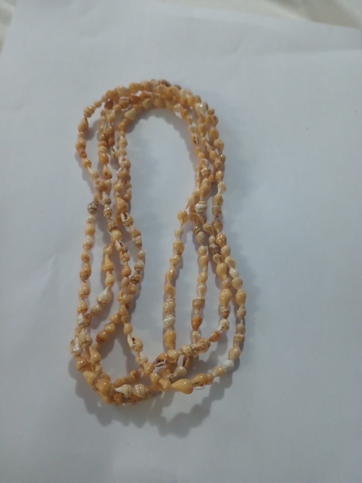 Vintage Handcrafted Cowrie/Other Seashell Necklace Lot (5 Necklaces)