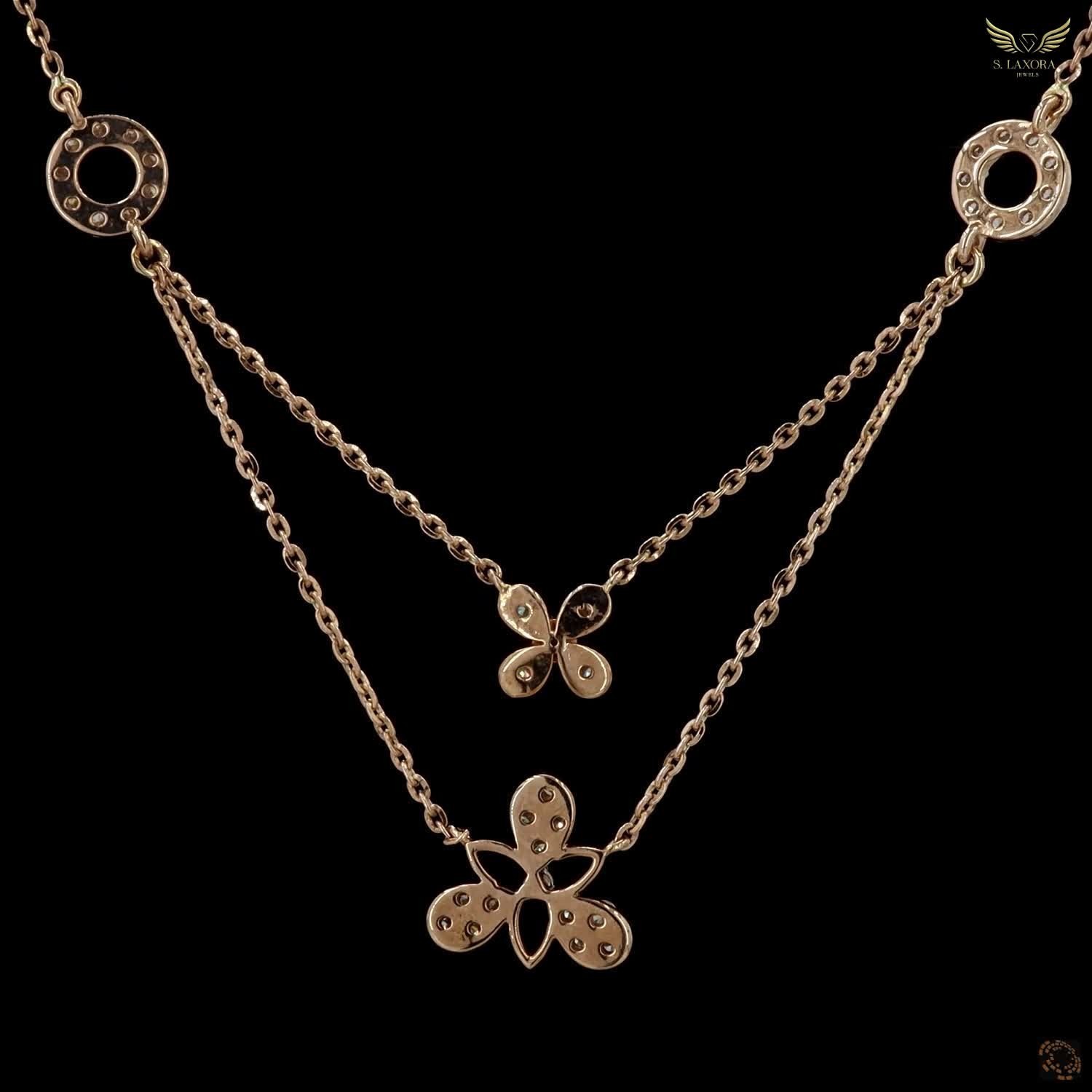 Lab Created Diamond 0.55ct Pendant Necklace Rose Gold Plated Gift