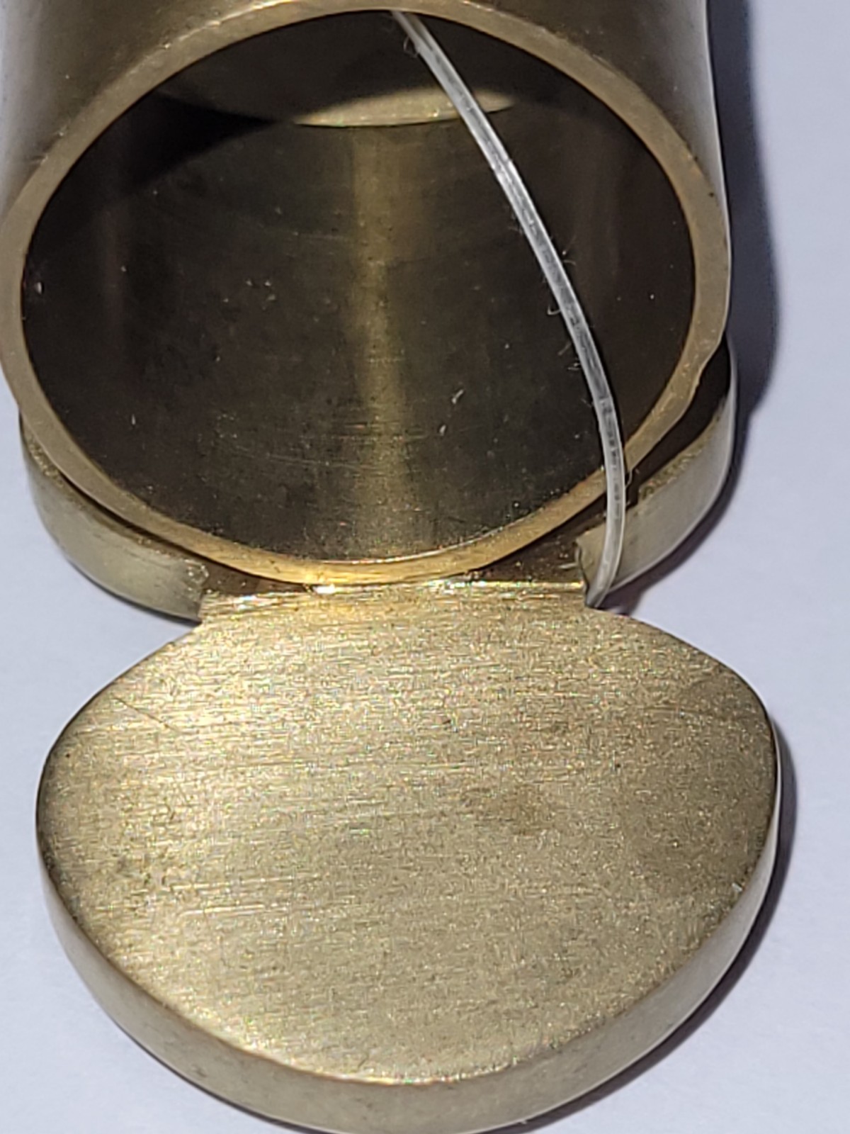 Vintage Aureus & Argent Ring Goldtone Multicolored Agate Statement Sz 6 Signed