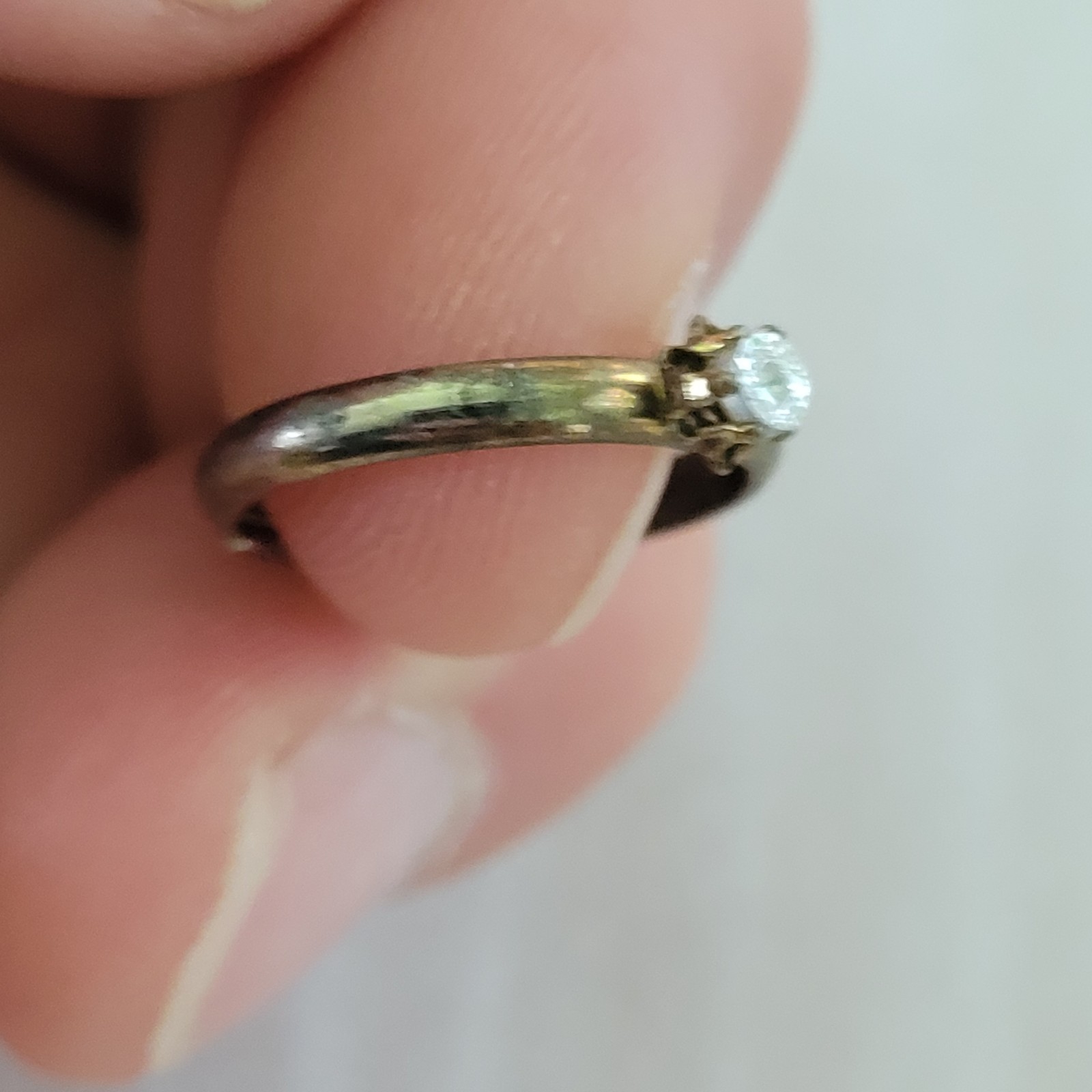 Vintage The Vanderbilt Jewel Rhinestone Ring With Box Costume Jewelry 5.5