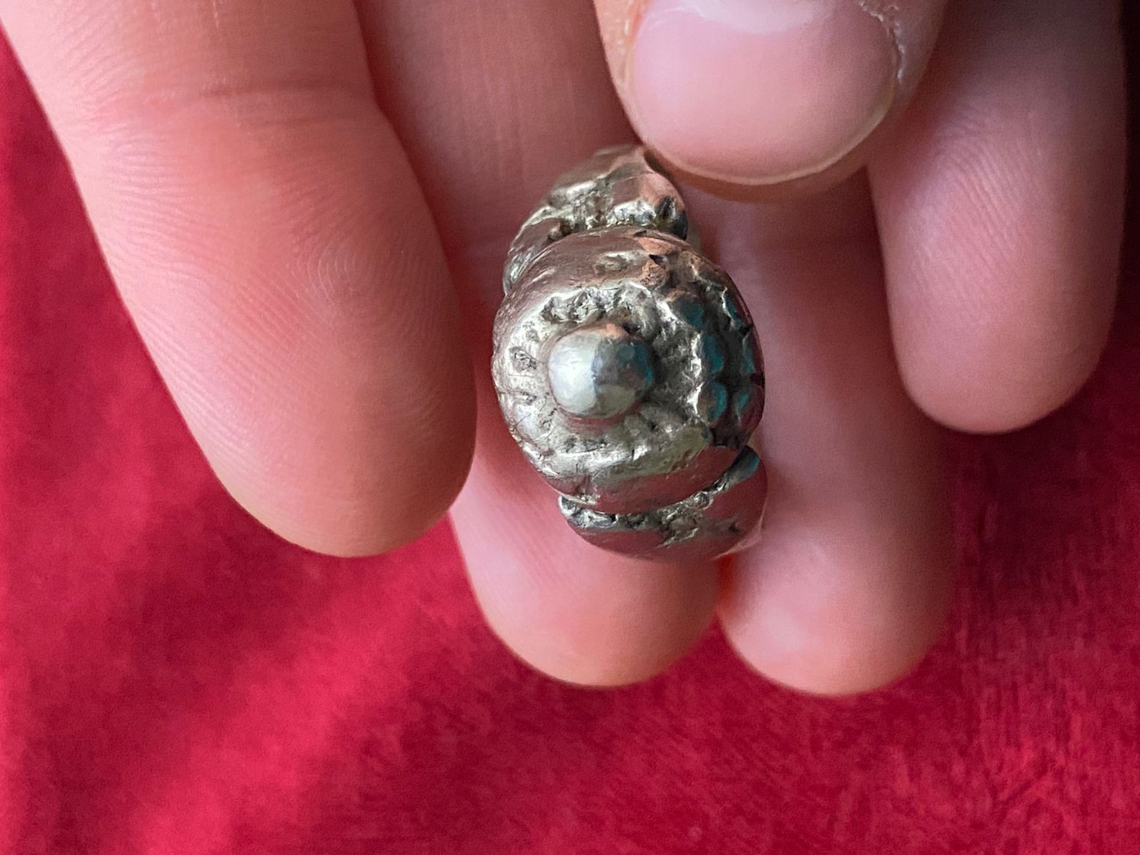 RARE Ancient Byzantine Silver Handmade Ring 189