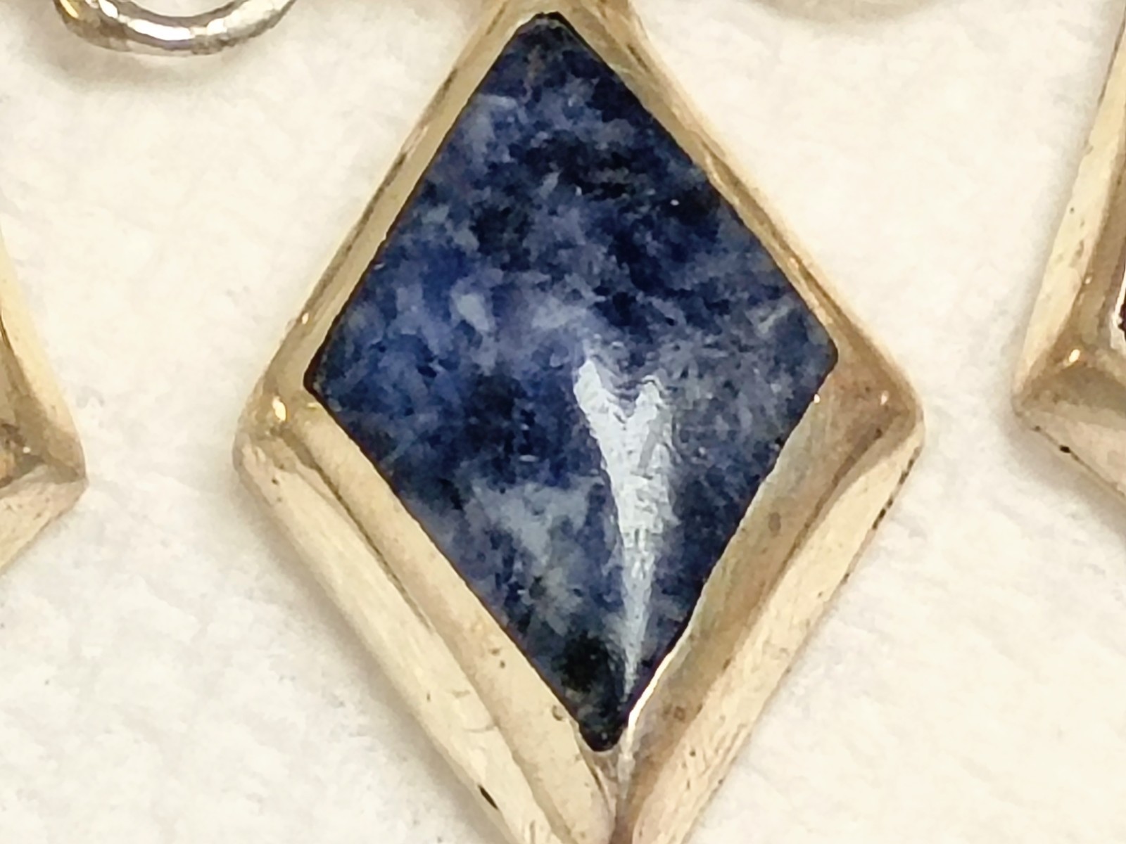 950 Silver Taxco Mid Century TM-181 Necklace Malachite Turquoise Lapis Sugilite