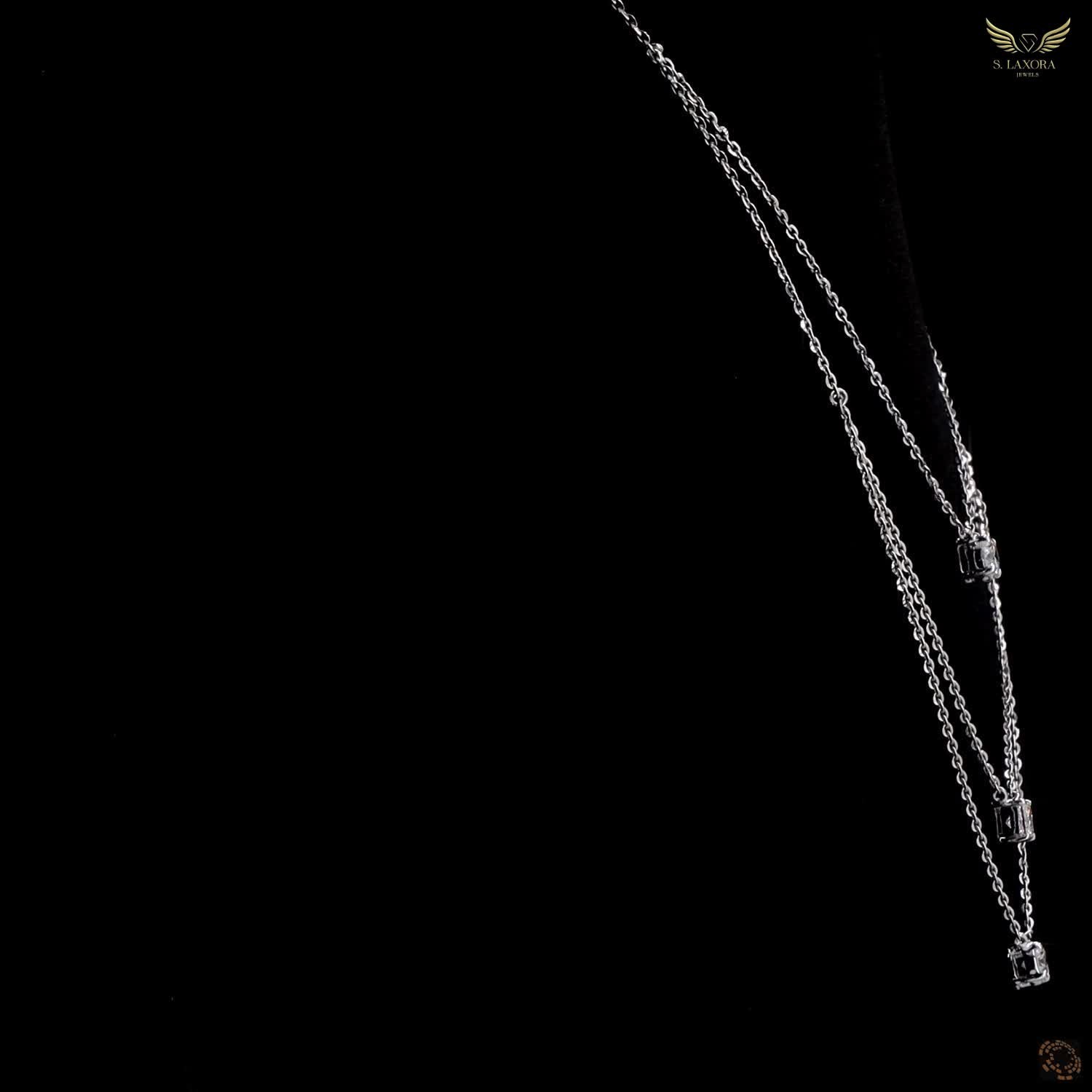 Lab Created Diamond 0.97ct Pendant Necklace White Gold Plated Gift