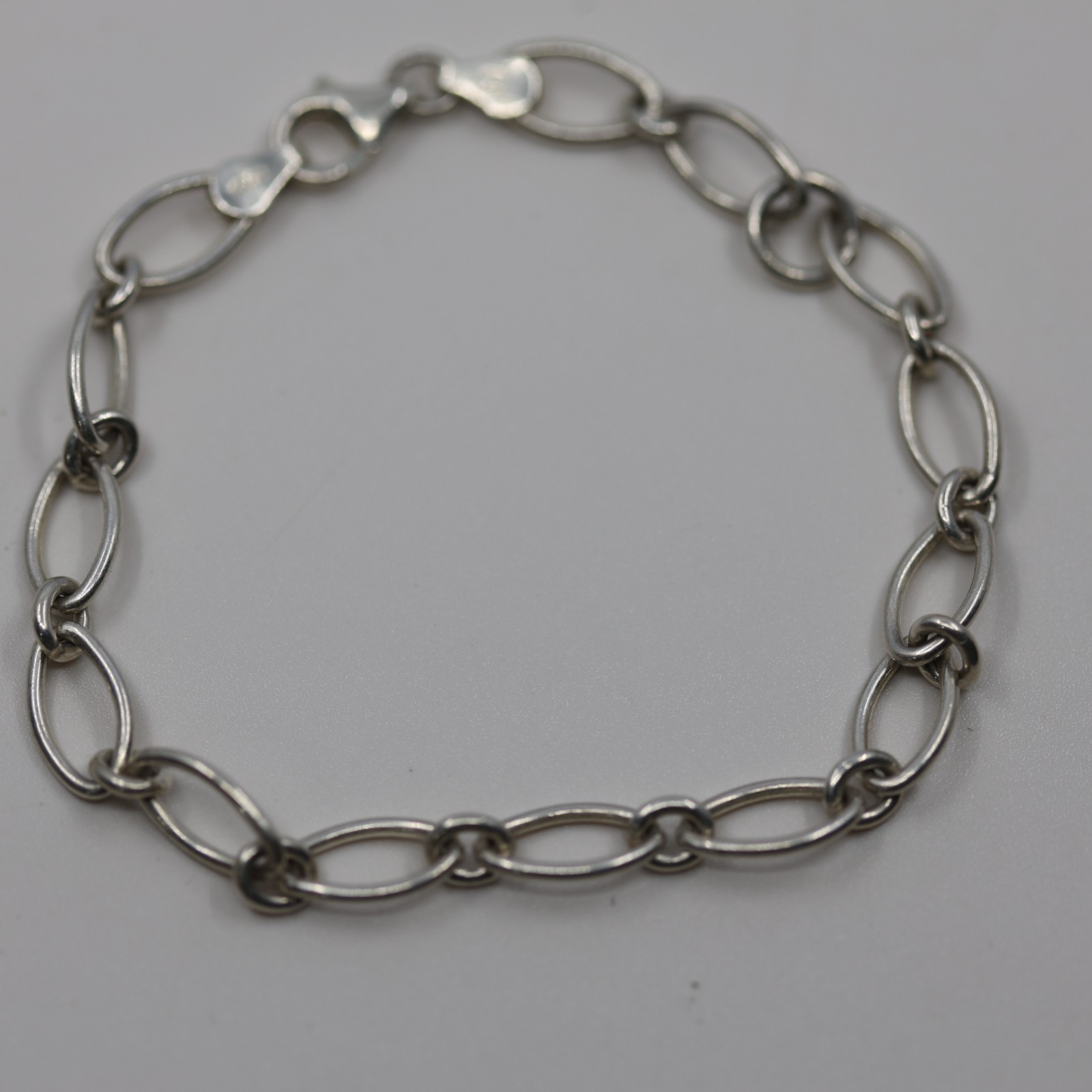 Chain Link Bracelet Sterling Silver