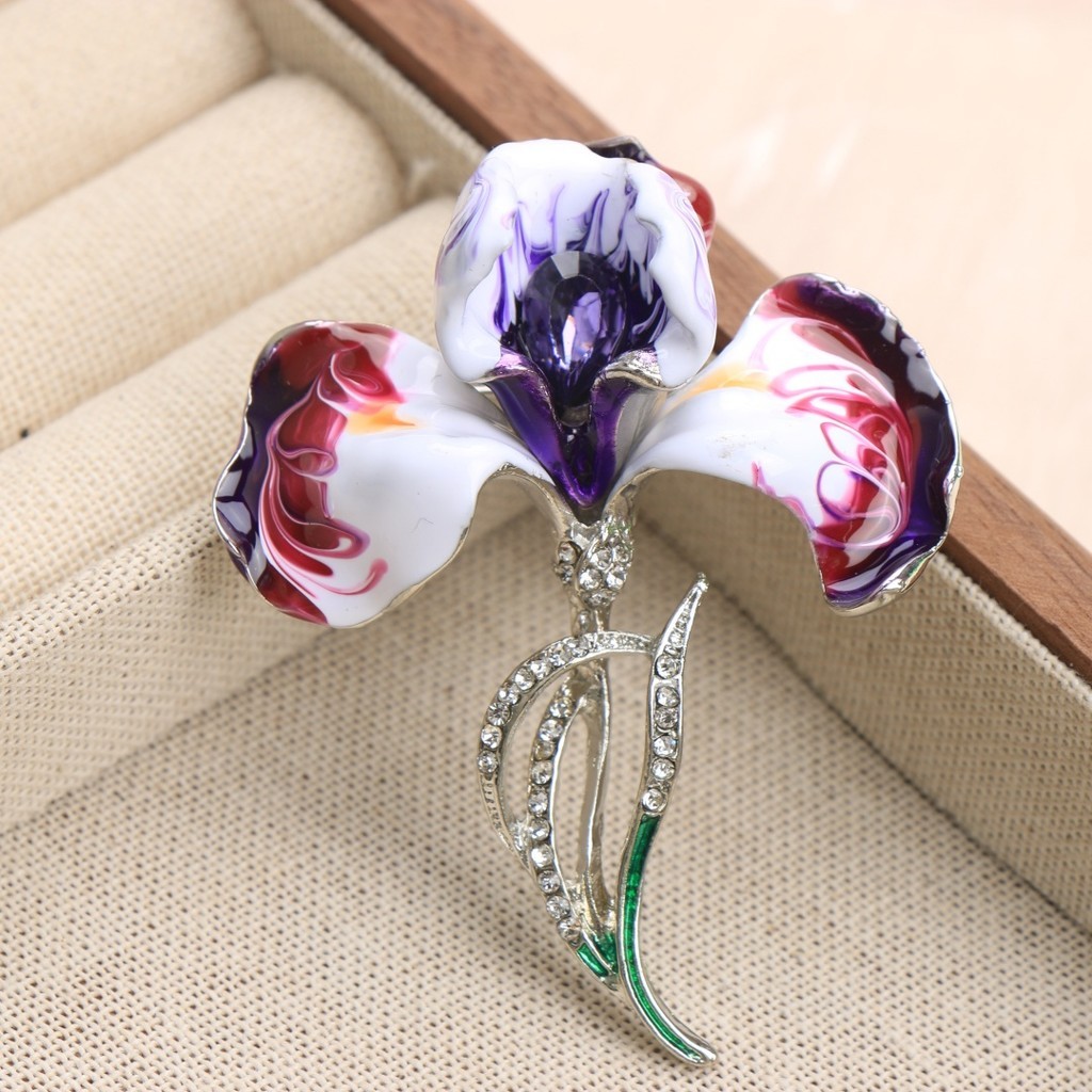 Floral Design Brooch Jewelry Accessories Holiday Party Couple Surprise Gift