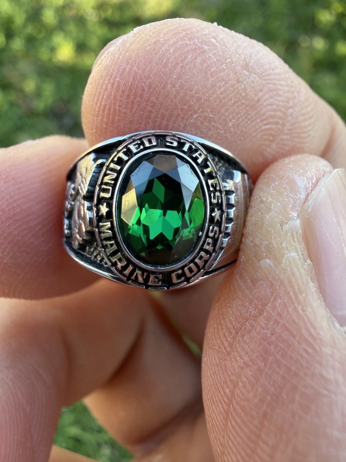 Military United States Marine Corps Class Ring For Women