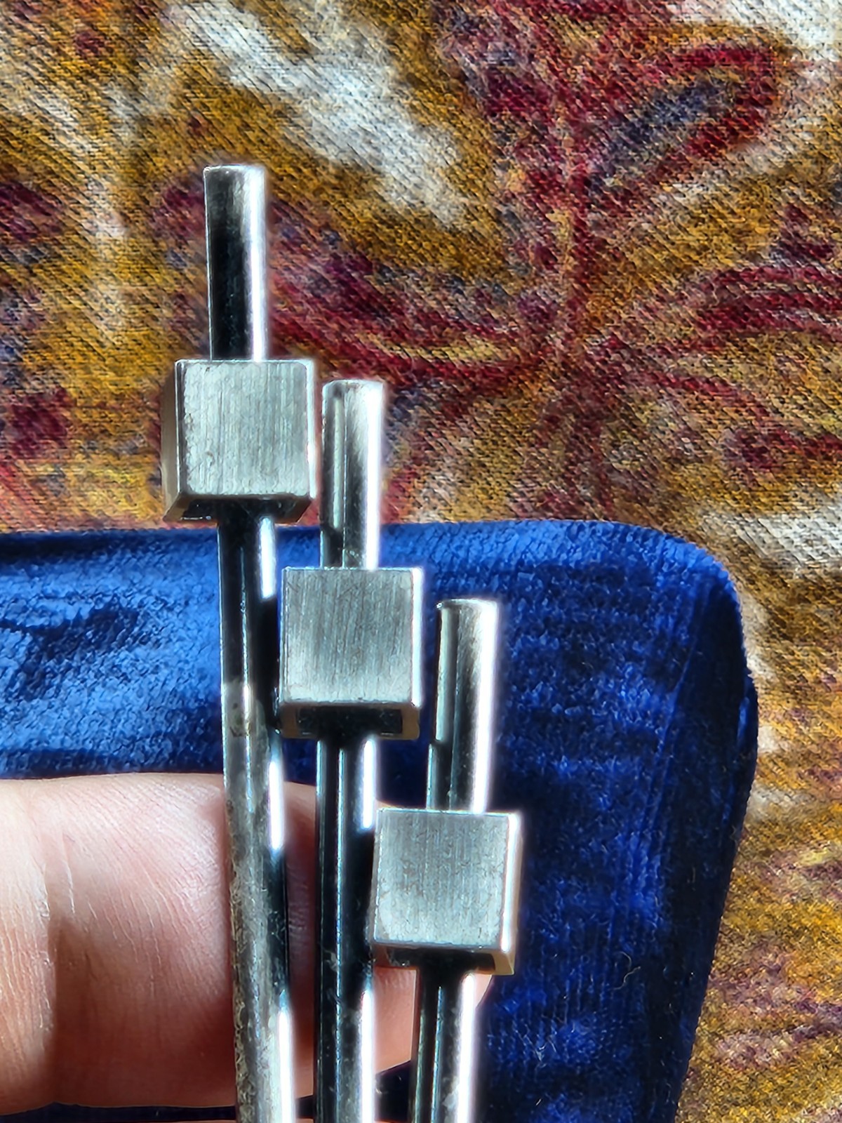 Mid-Century Modern Vintage Brutalist Pin Brooch-Unknown Artist