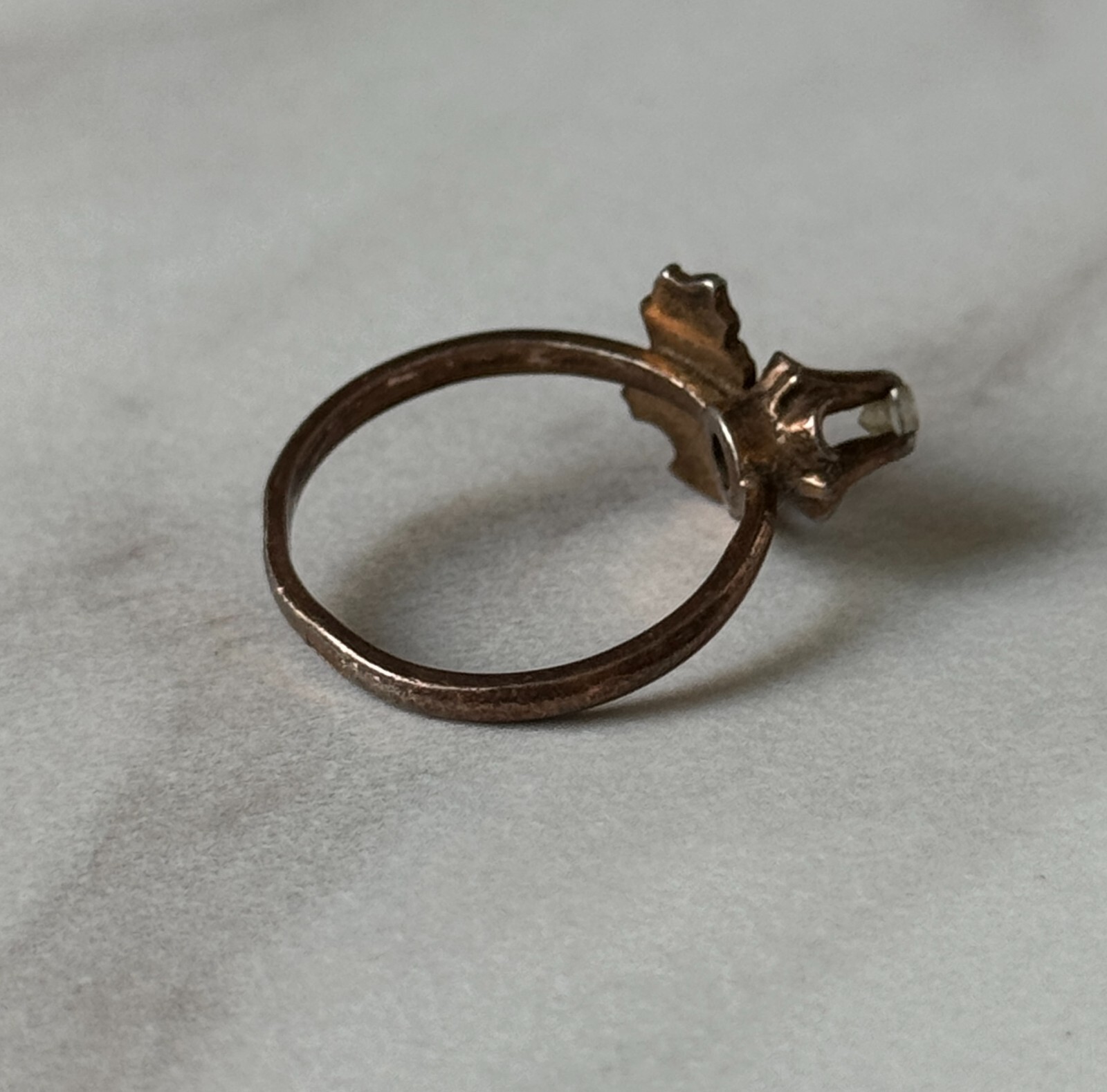 Soviet Women’s Ring 925 Silver Handmade Vintage Size 5.5 / 16 USSR