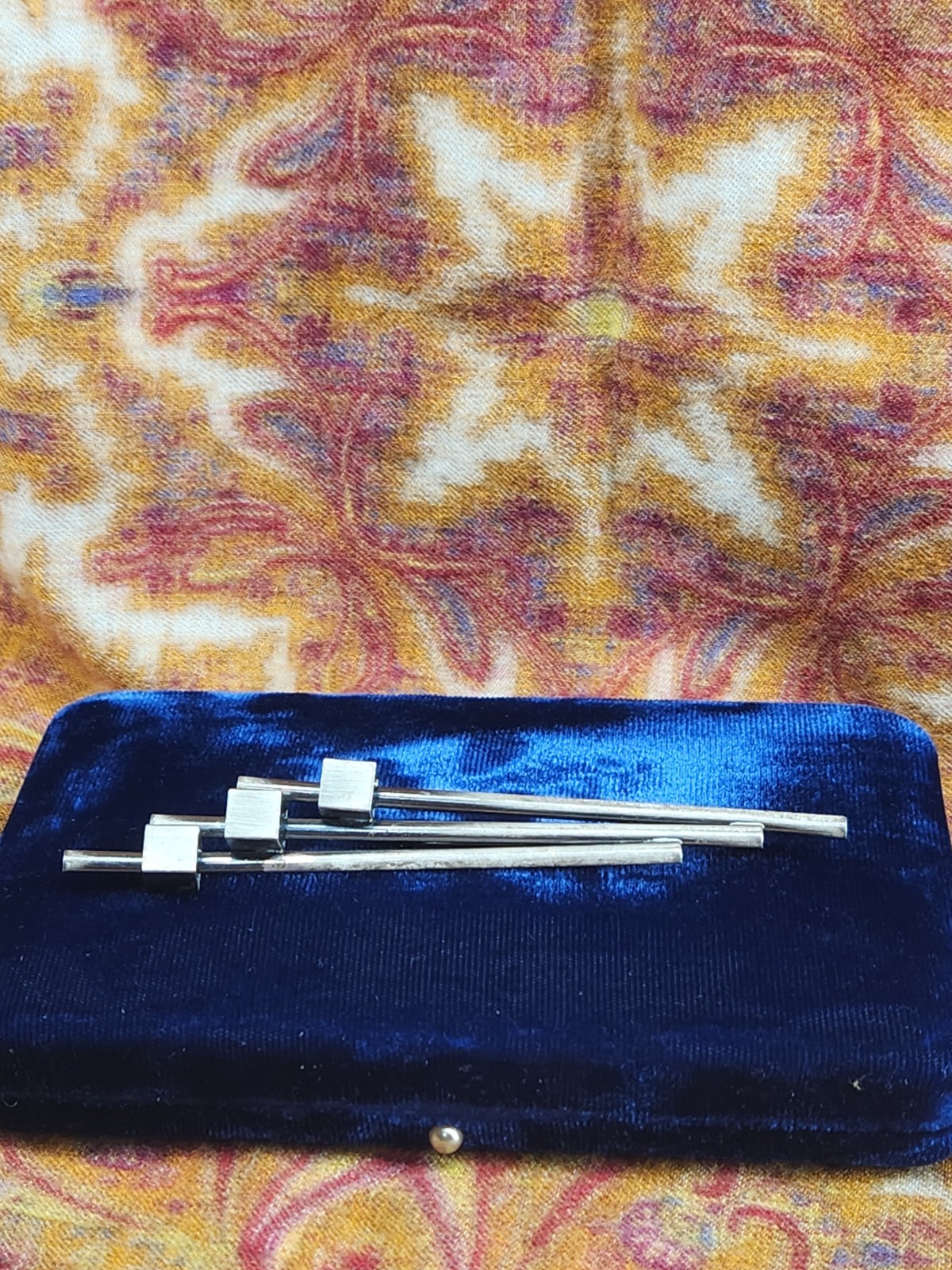 Mid-Century Modern Vintage Brutalist Pin Brooch-Unknown Artist