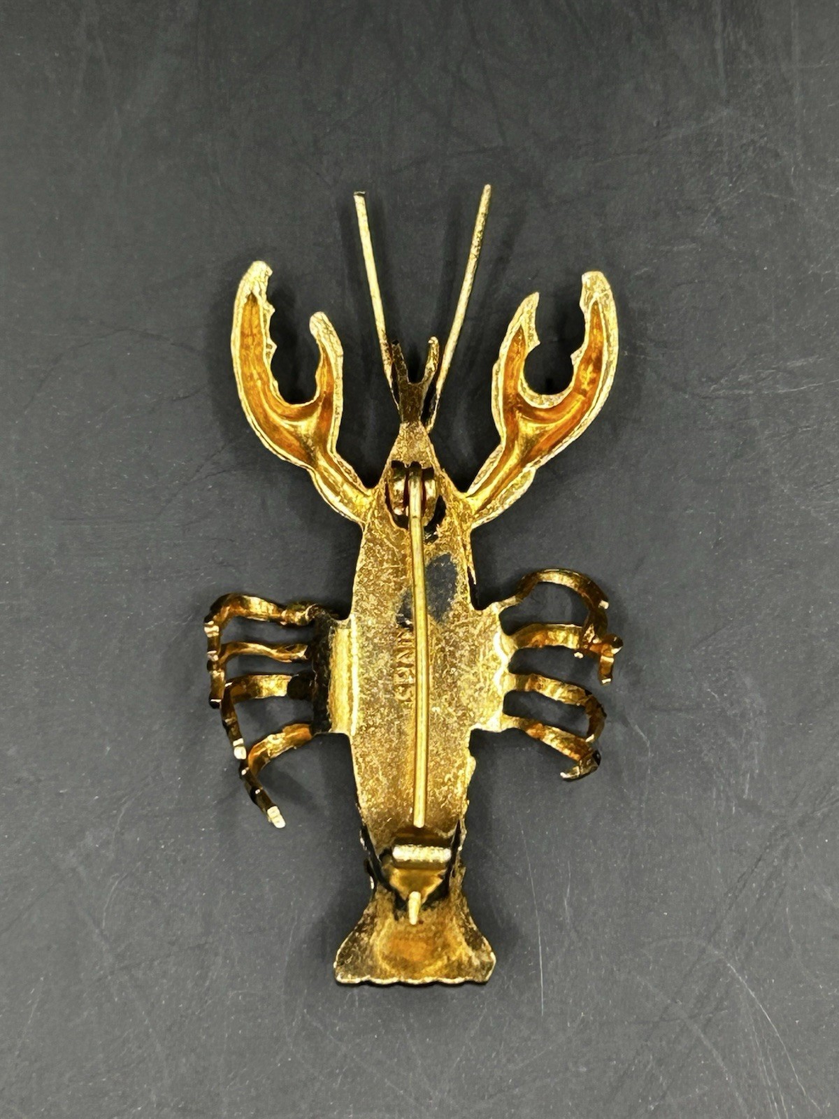 Spain Lobster Brooch Vintage Pin Jewelry From Spain