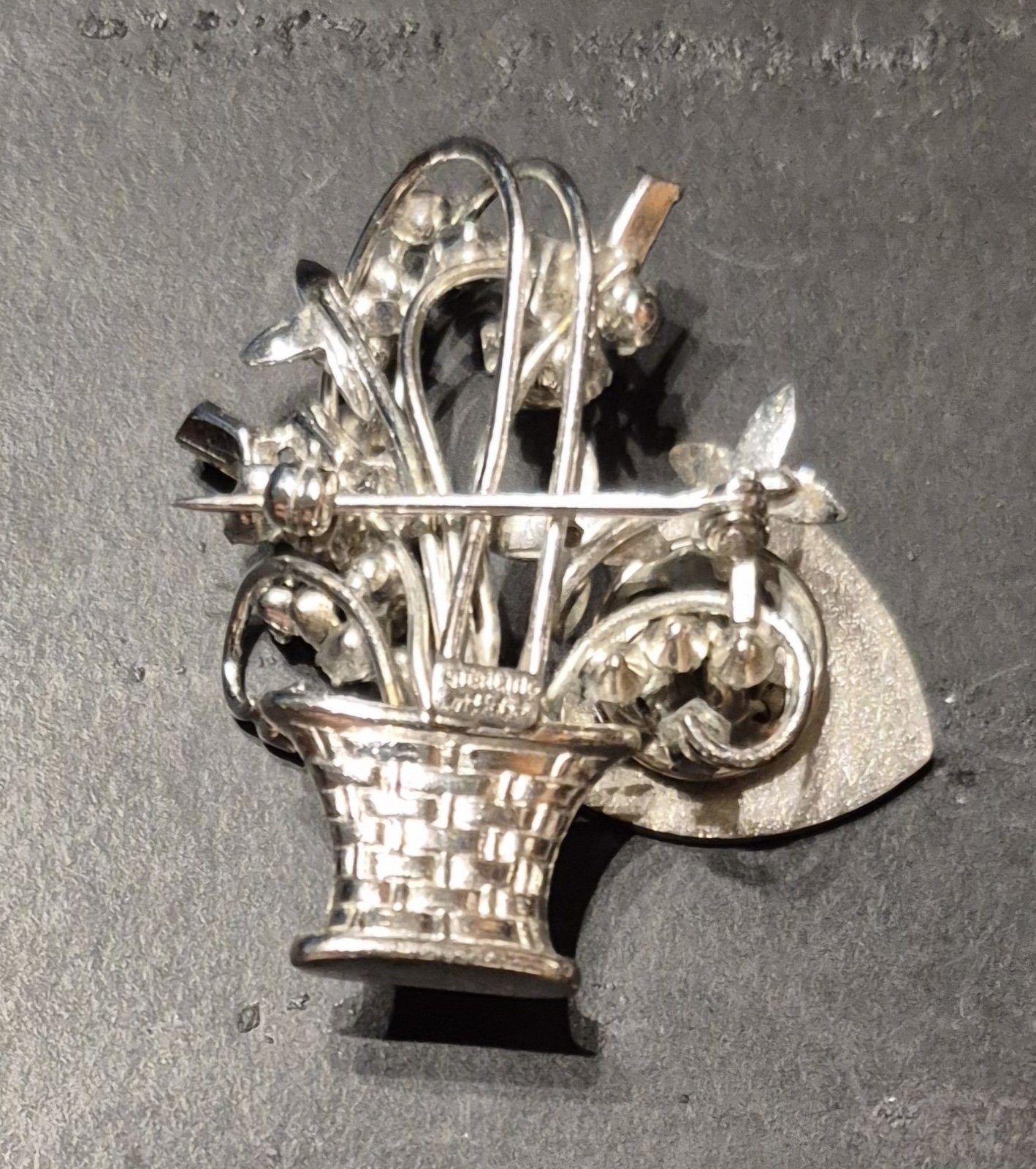 Carl Art sterling Silver Vintage Brooch