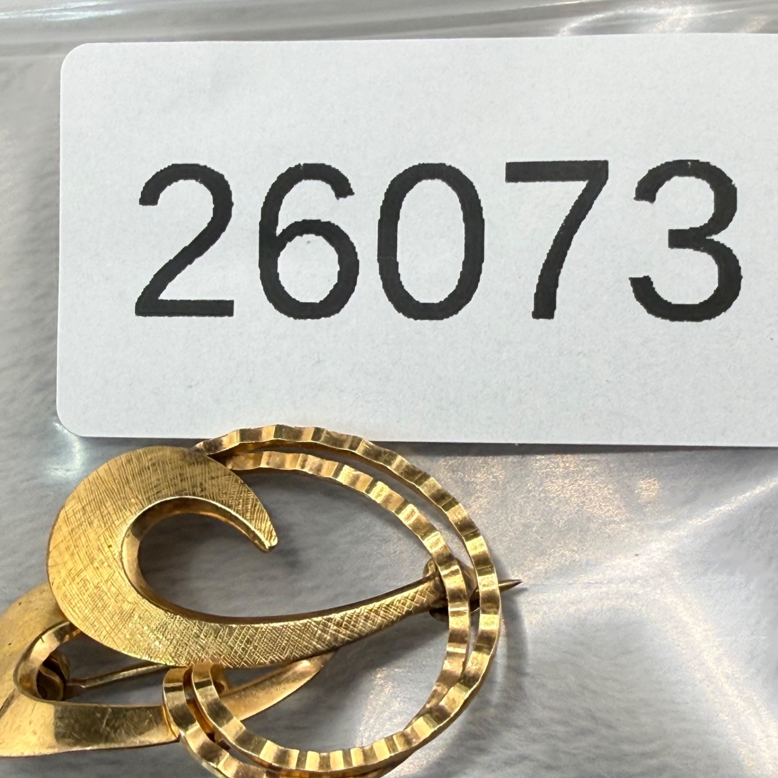 Vintage Gold Filled Brooch Signed Curtis