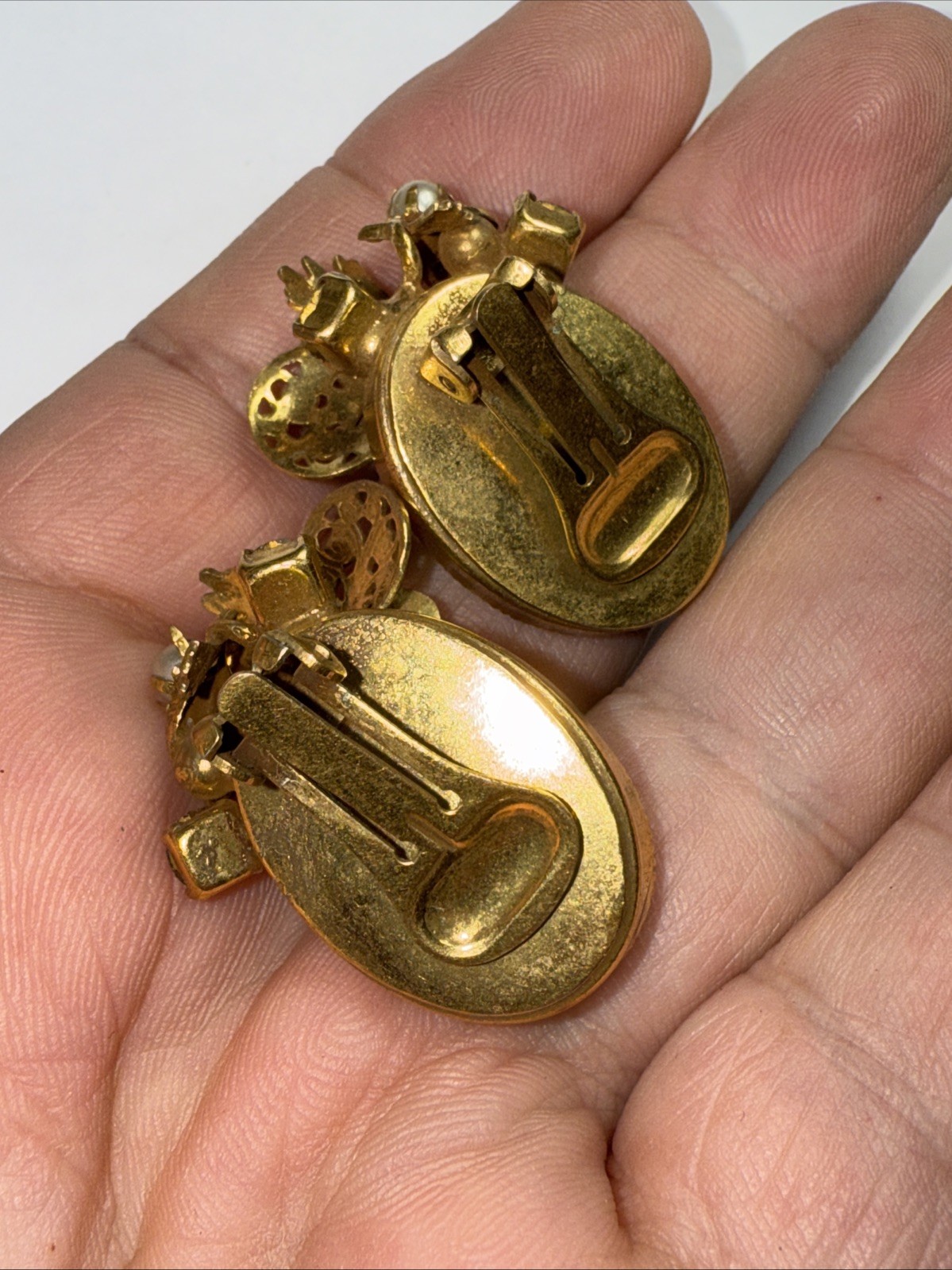 Brooch Pendant Earrings Set Victorian Antique 100 Years Old Read Description
