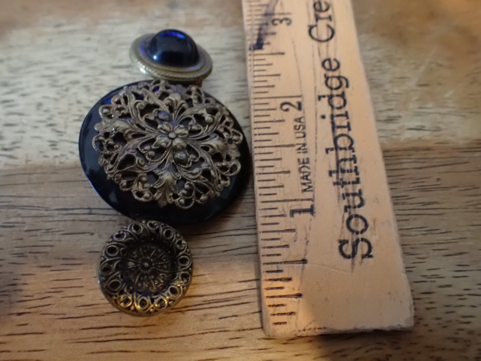 BROOCH OR SCARF CLIP VICTORAN UNKNOW PENDANT jewelry 1800s BX 22 #9