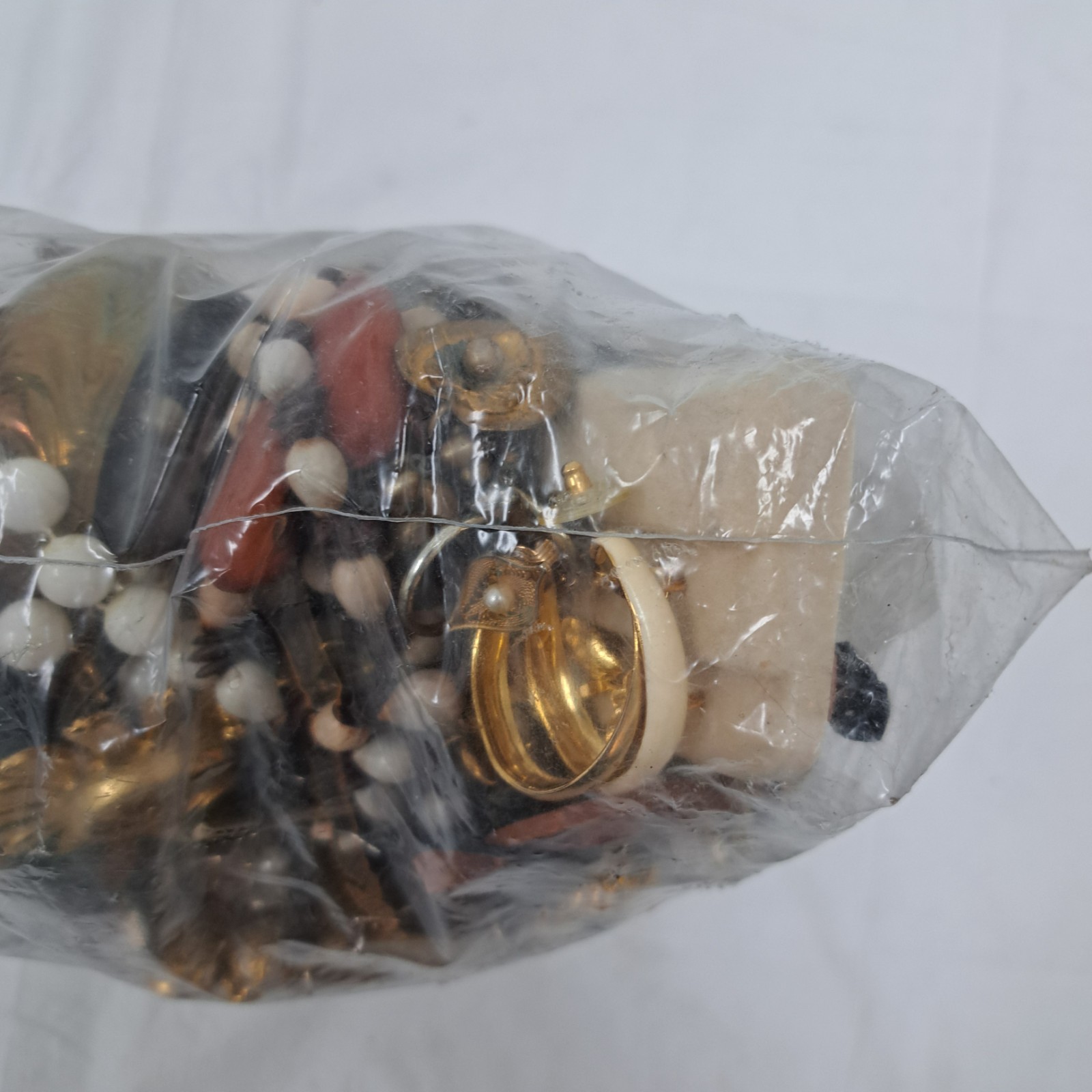 Bag Old Unsearched Jewelry Lot Vintage Estate Find Junk Drawer Large
