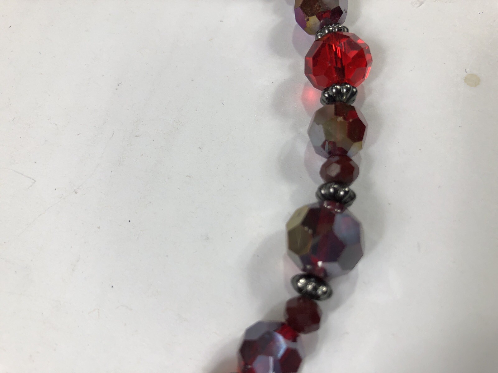 Liz Claiborne Necklace Faceted Beaded 18 in to 20 in Length – Vintage