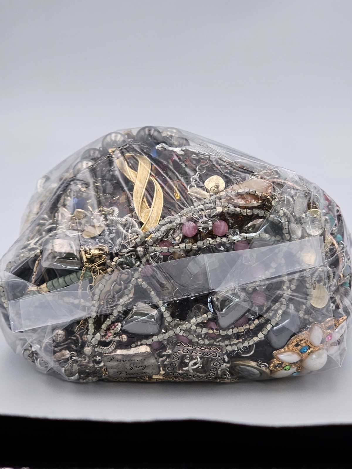 Mixed Wearable Jewelry Lot 26B Bag Vintage to Modern All Wearable 3 Lb 6 oz