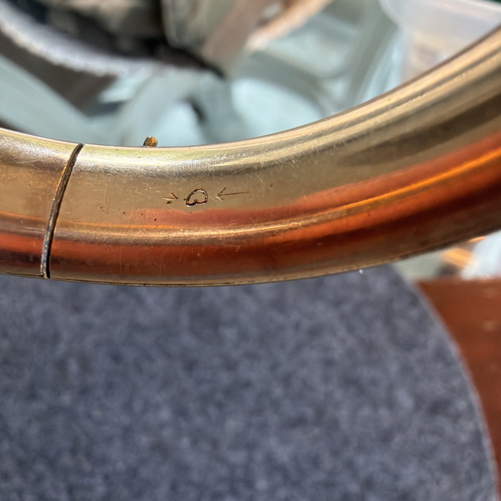 Antique 1907 F.M. Co Gold Filled Expansion Bangle Bracelet Victorian Edwardian