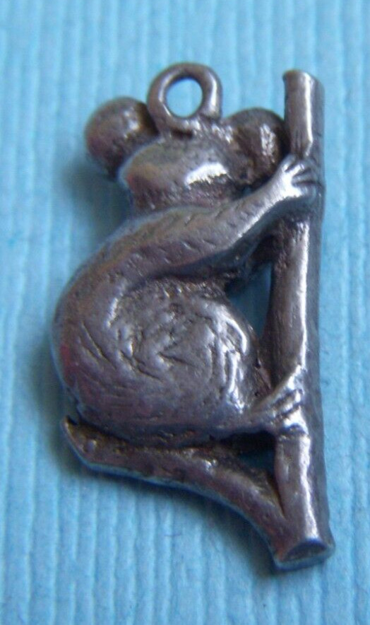 Vintage koala Australia sterling charm