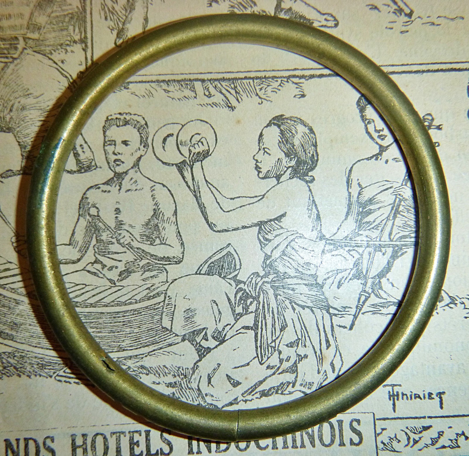CUA HILL TRIBE – C C C – BRASS BRACELET – Vietnam War – US Special Forces, P.3