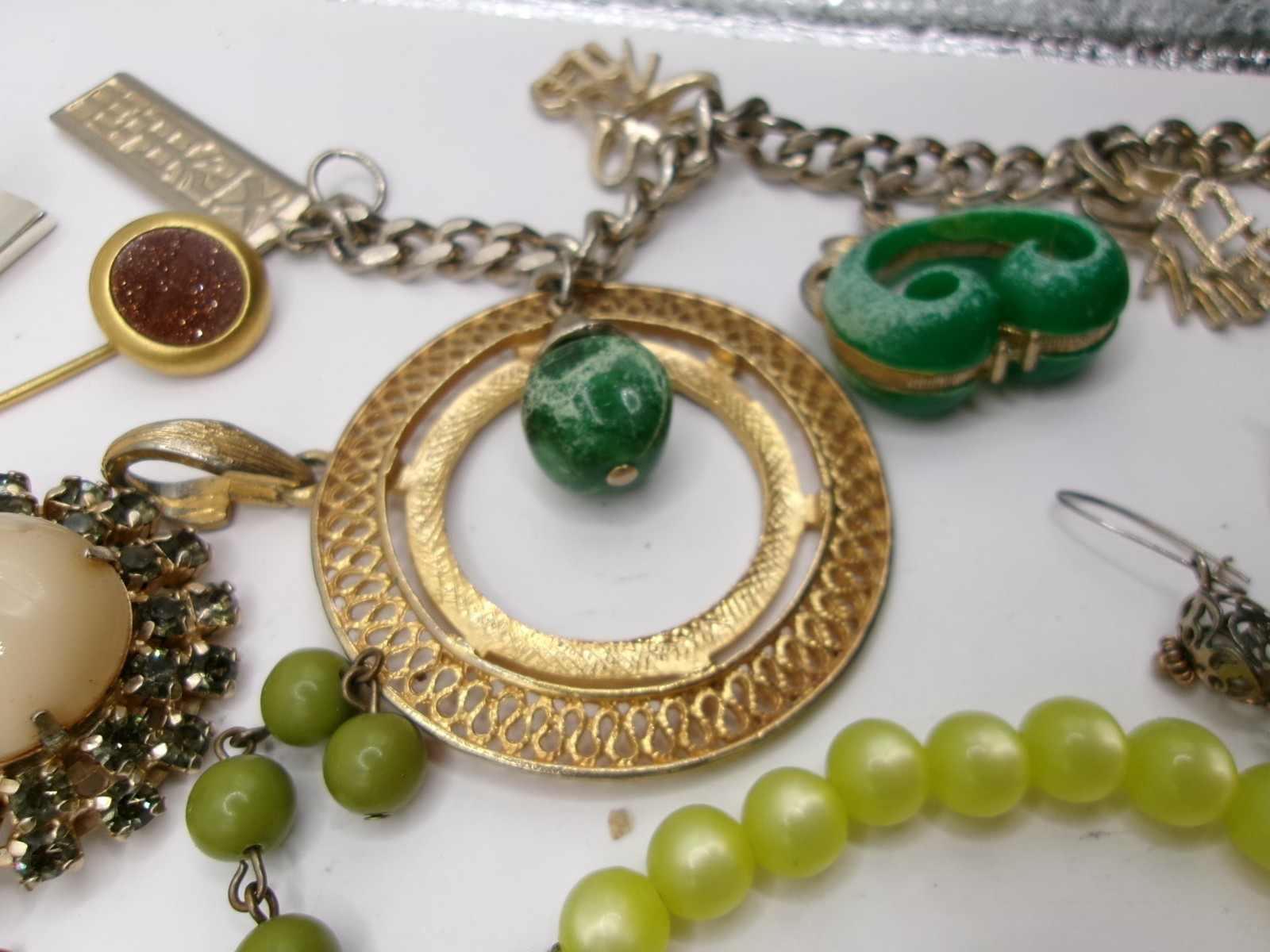 Mixed Collection Lot Victorian Antique & Older Vintage Repair Salvage Jewelry