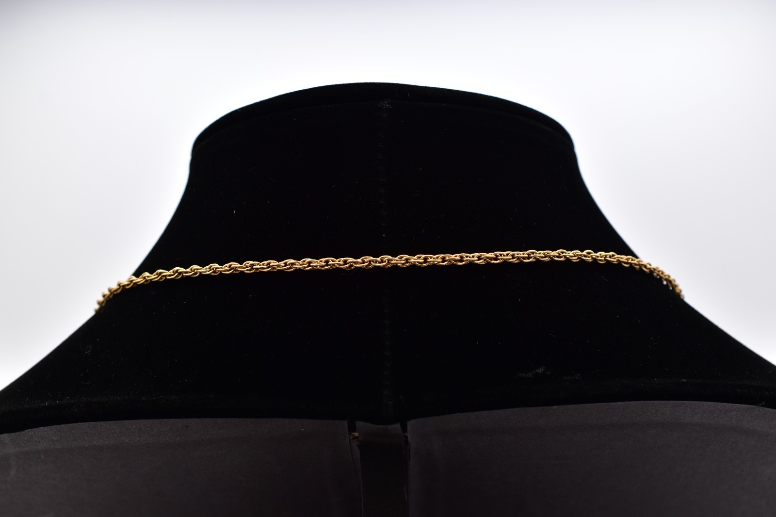 Madewell Wishbone Pendant Necklace Brushed Gold Minimalist Lucky Charm BinBE