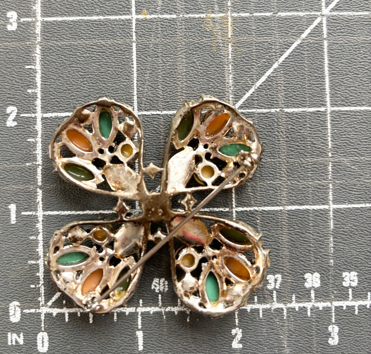 RHINESTONE FLOWER BROOCH,FLOWER FASHION PIN, EASTER JEWELRY,SOFT COLOR PALATE