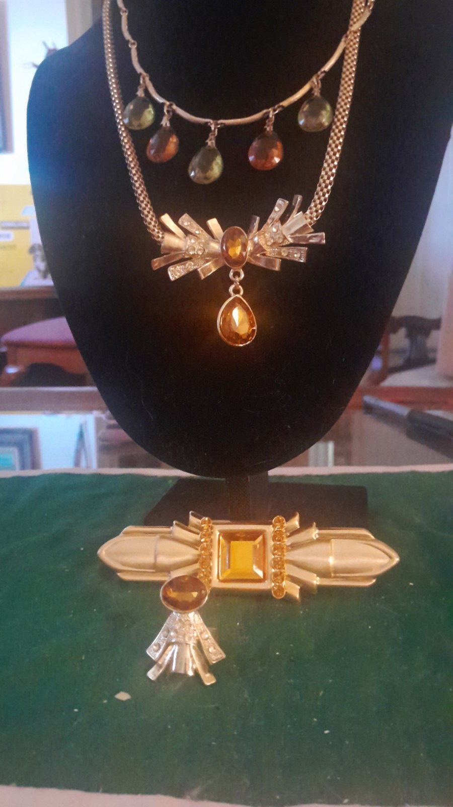 Two Beautiful Signed Necklaces