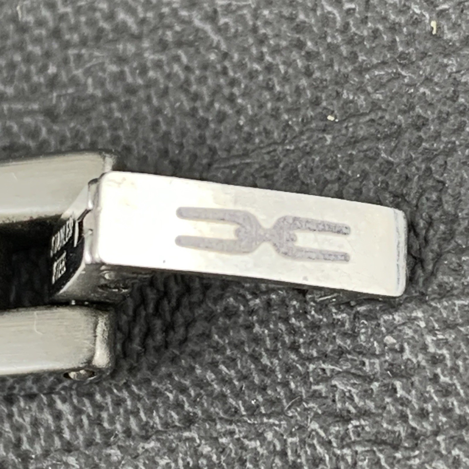 Vintage Stainless Steel Link Bracelet 7 Inch