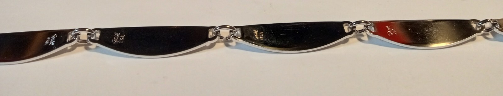 Vintage Speidel Silvertone ID Bracelet – NOS