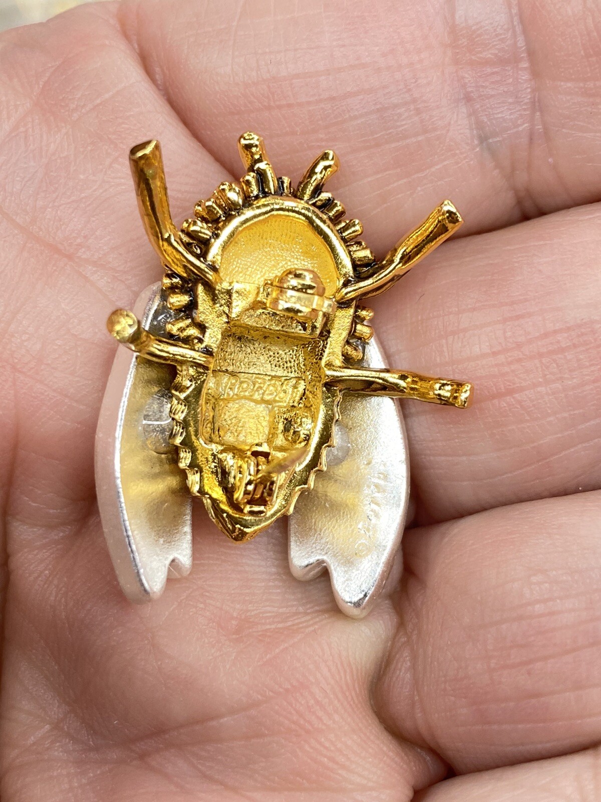 I Am Edgar Berebi Miracle Bee Brooch Pin My Archives Vintage beekeeper gift