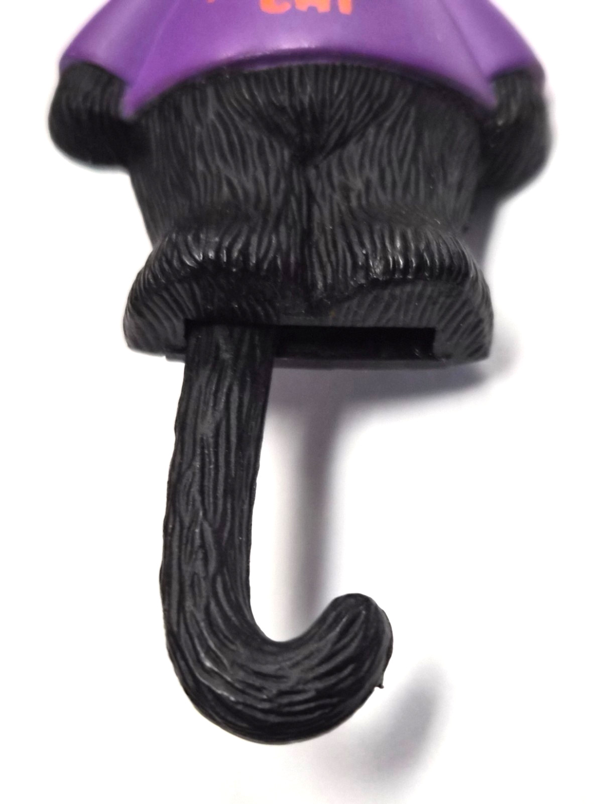 Vintage 90s Hallmark Cards Halloween SCAREDY CAT Moving Eyes & Tail Pin / Brooch