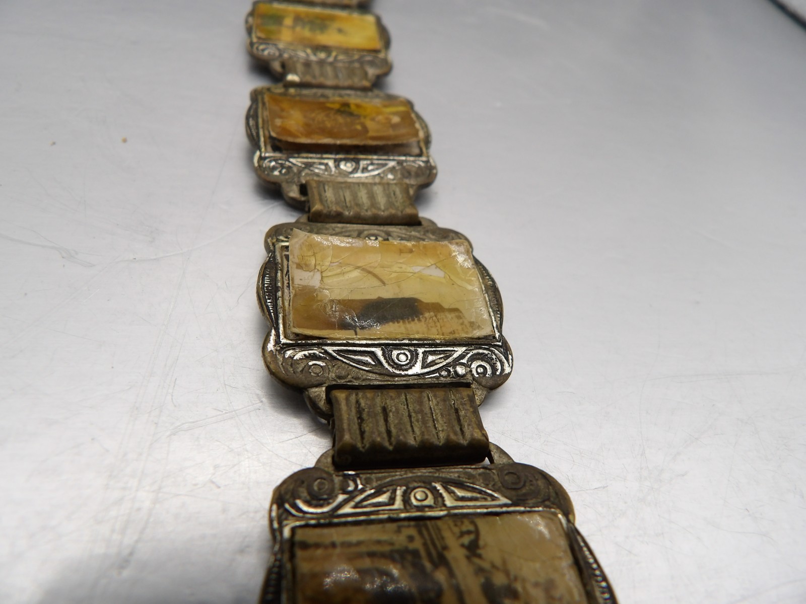 bracelet panels VTG rare piece