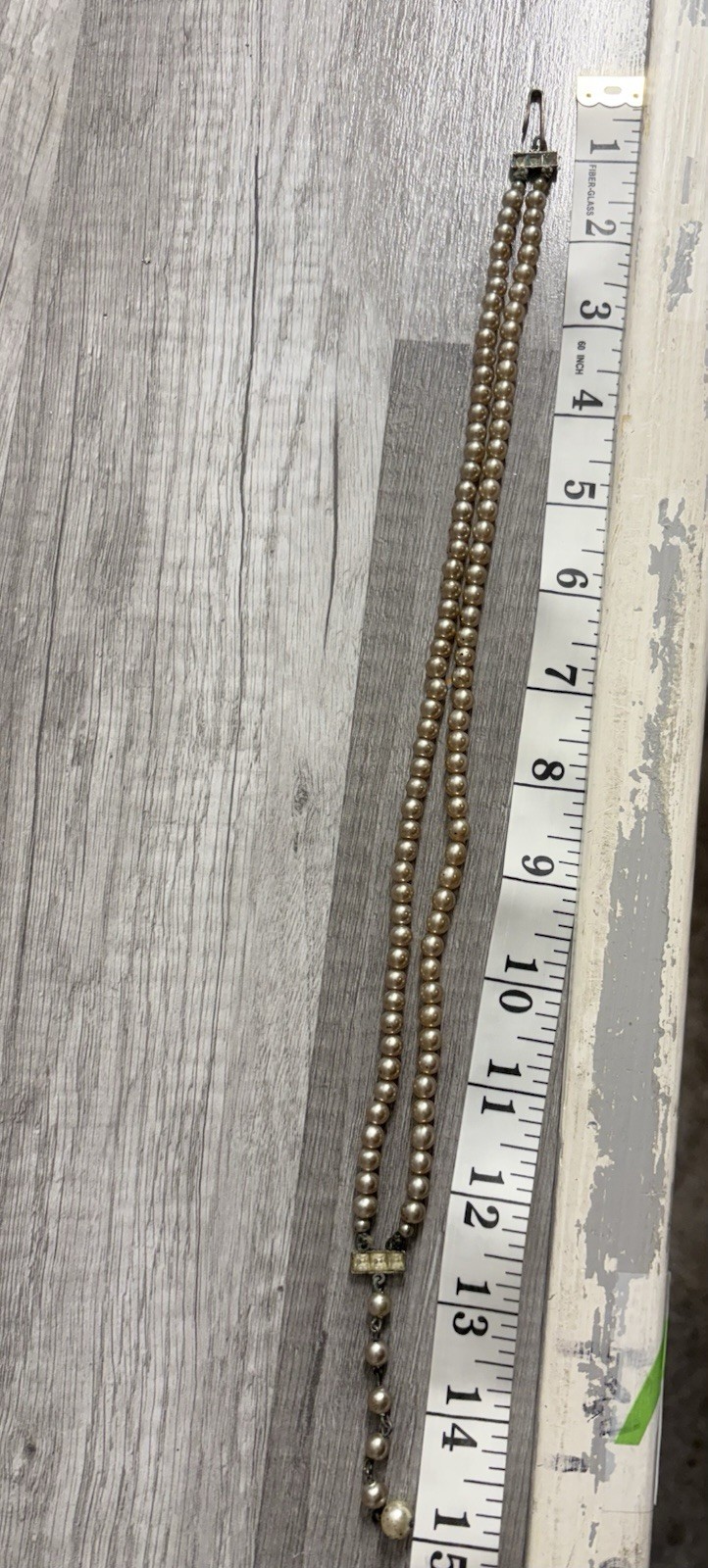 Vintage Valencia Elgin American Faux Pearl Necklace Set 4 Strands w/ Box 1950s