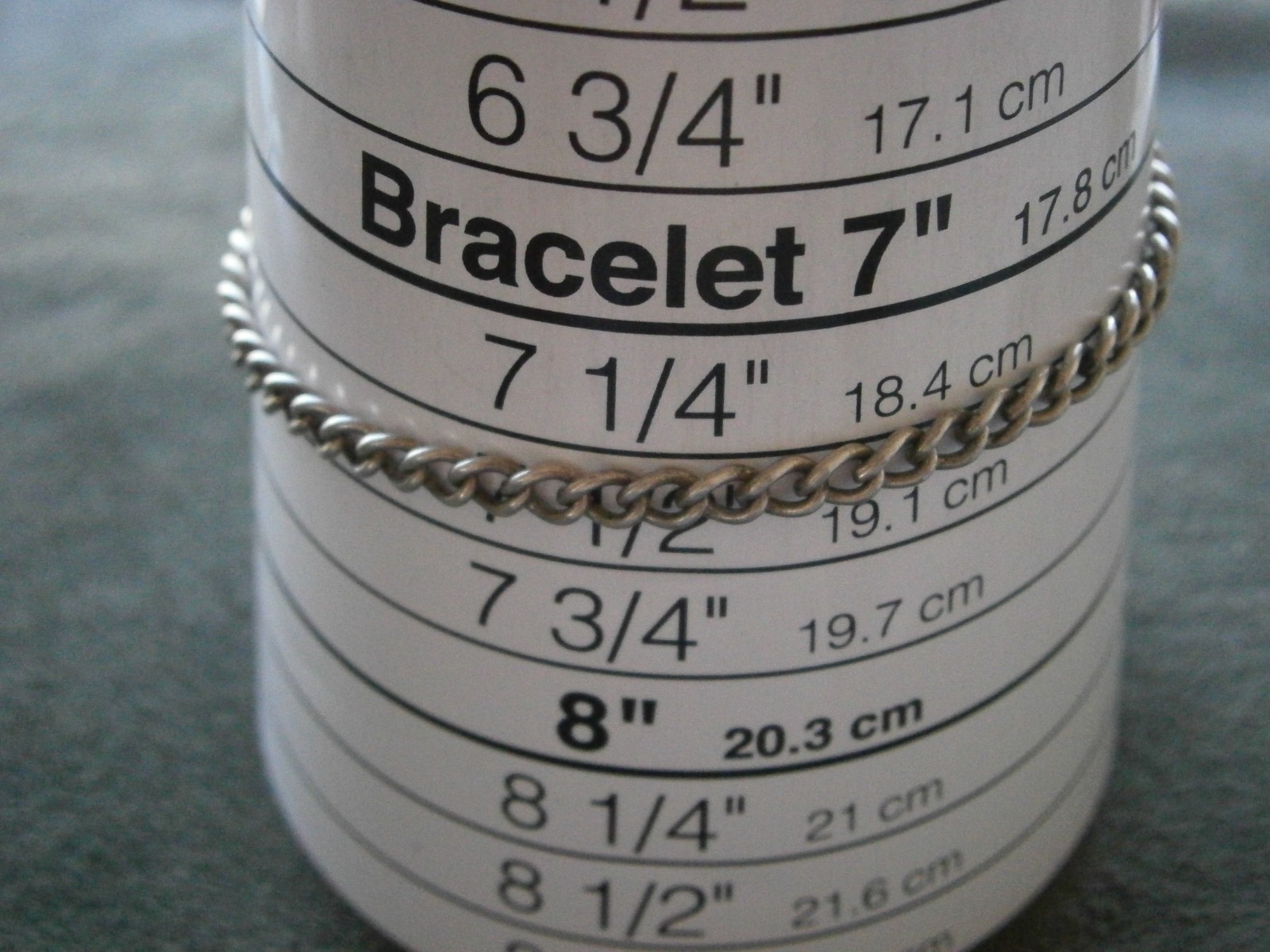 Dainty Close Curb Small Link Vintage Sterling Silver Padlock Bracelet 7.5″ ~4.8g