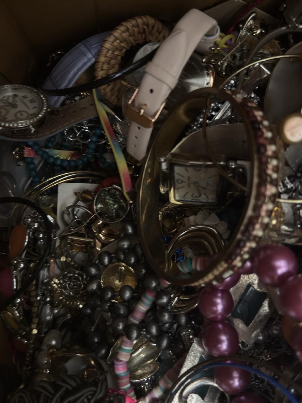 Huge Unsearched Jewelry Lot VTG Vintage to Modern