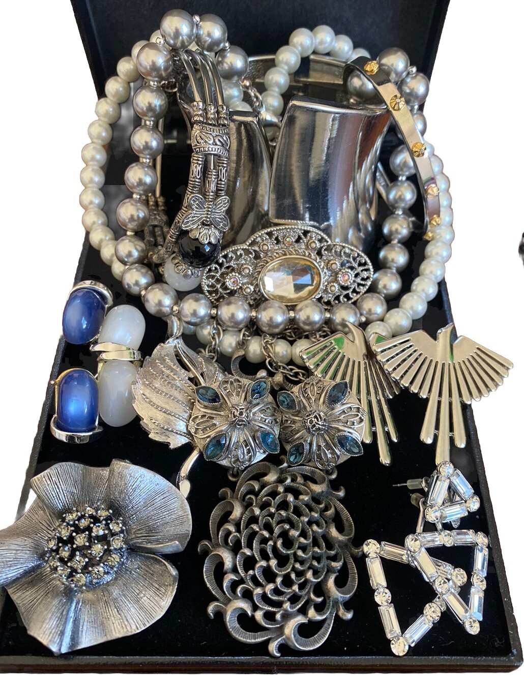 Vintage Estate Costume Jewelry Lot ! MONET, AVON and more!