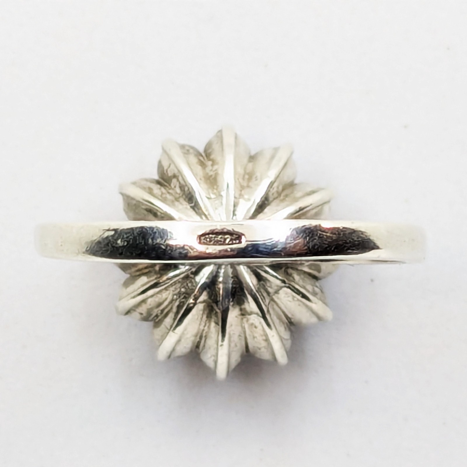 Vintage Luxury RING Silver 925 with Bright Amethyst -size: 7.5US (17.5mm) | #110