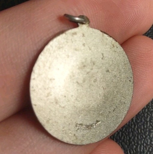 5.4 Grams Vintage Sterling Silver Charm Pendant 925 Star Signs Astrology Wheel