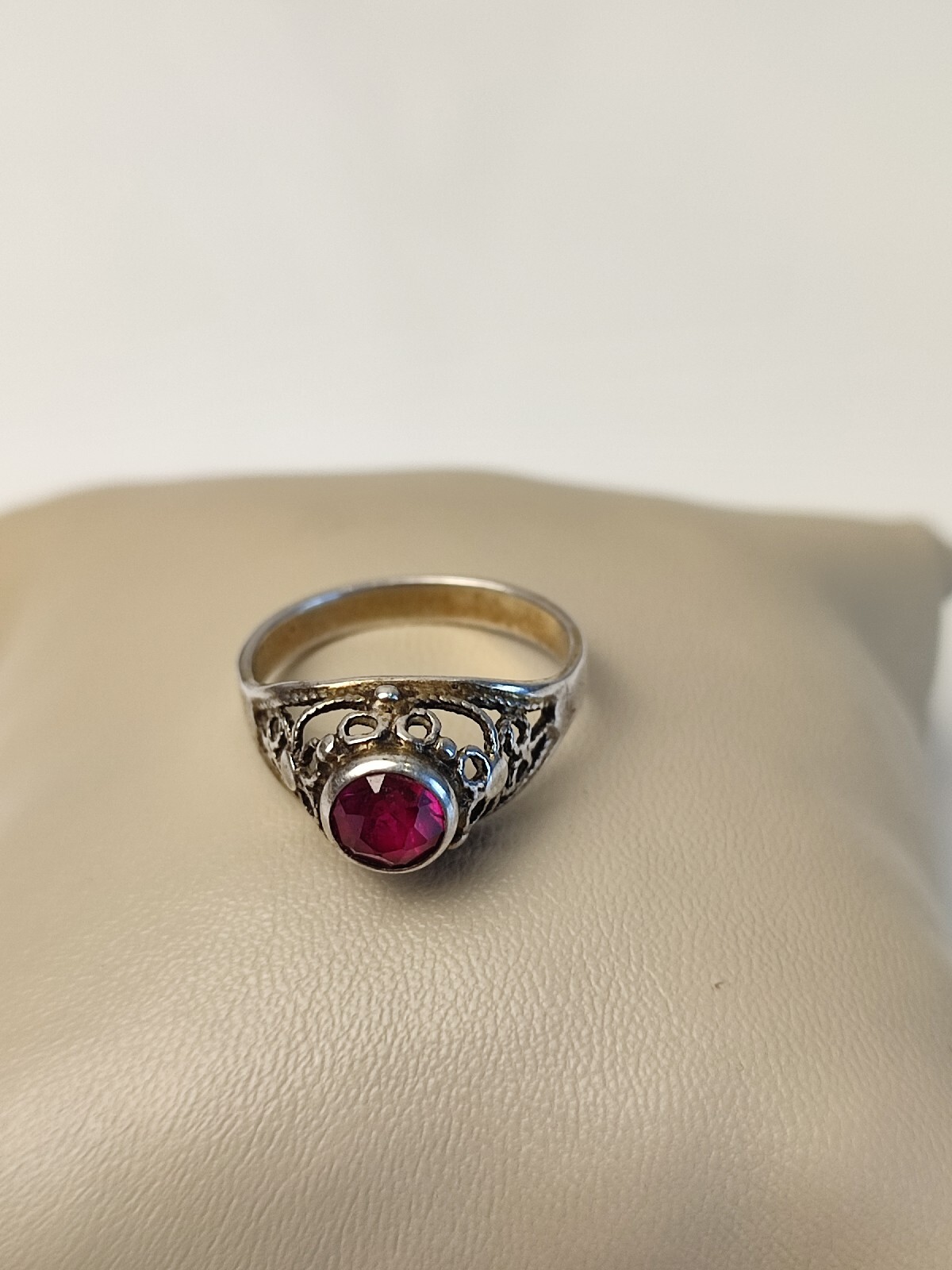 Silver Ring Soviet 875 Ring Unisex Adults vintage silver ring ussr Jewellery