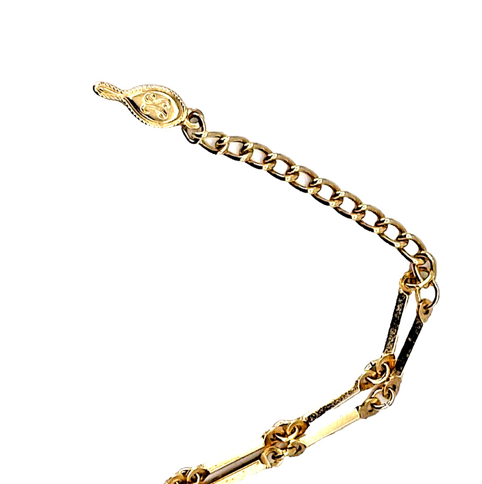 Sarah Coventry Multi-Chain Gold Tone Pendant Necklace 17″ Vintage Signed