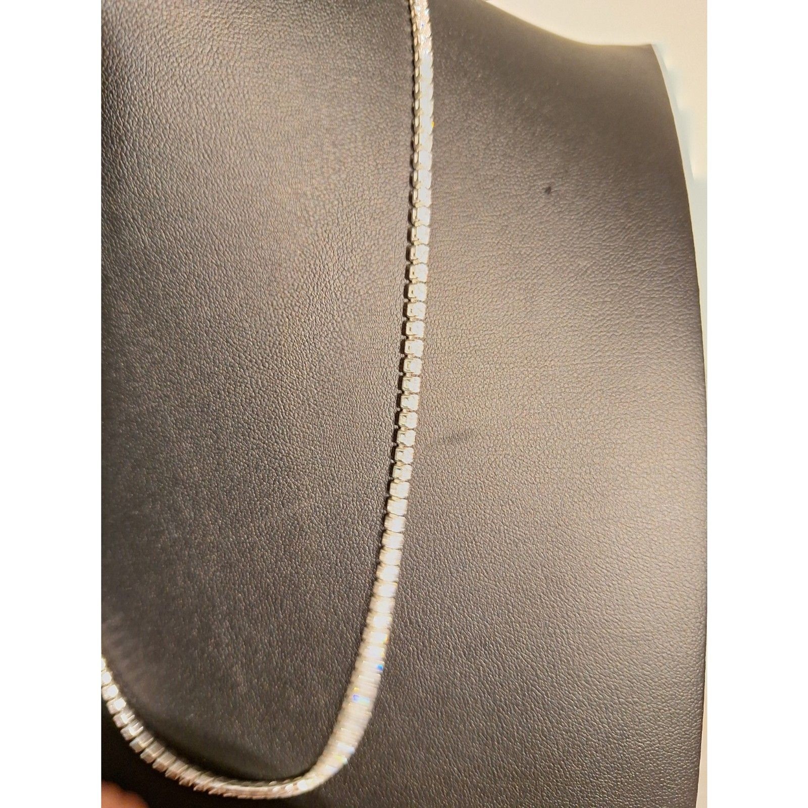 A Vintage Rhinestone Choker Necklace Cubed Prong Set Elegant Evening Old Money