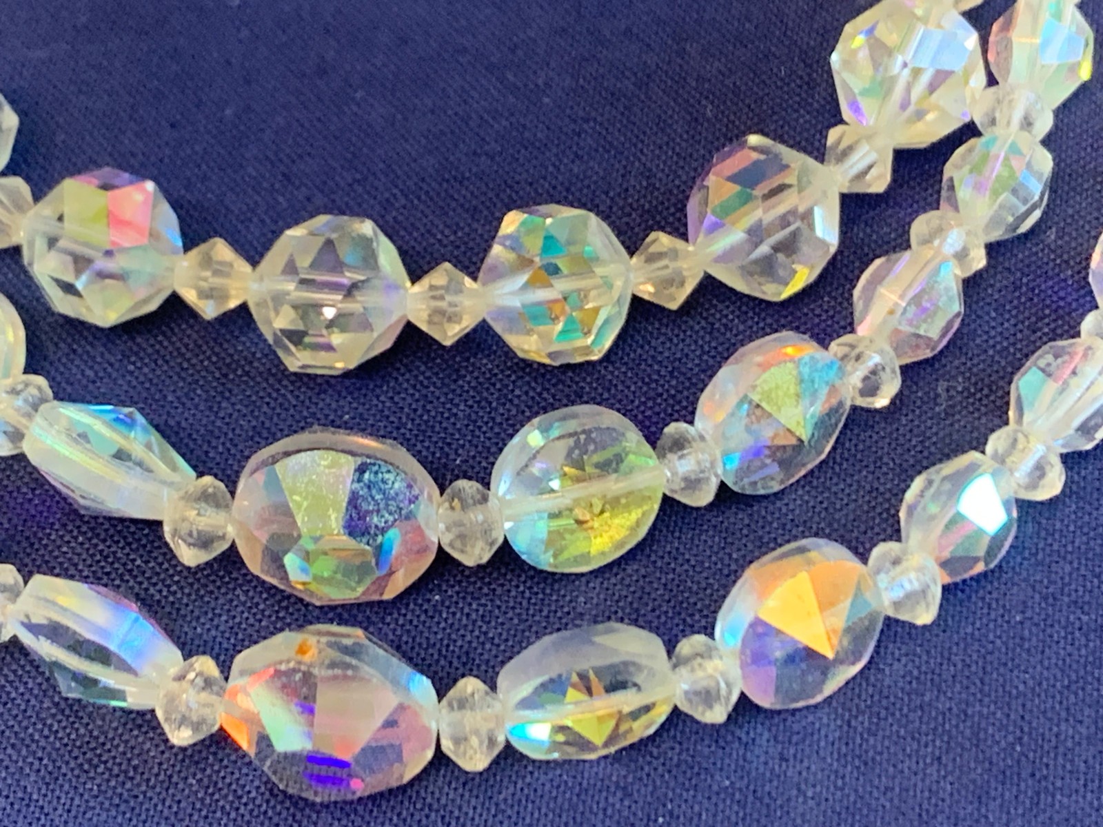 Vtg Costume Jewelry Lot Taylor Made Kramer Elco Coro Aurora Borealis Rhinestone