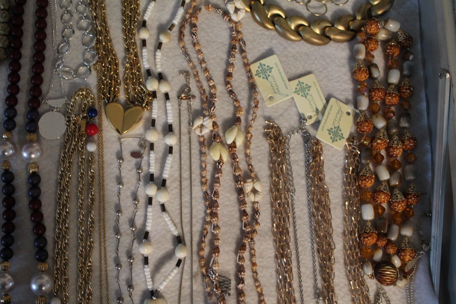 Vintage Necklace Lot Emmons Joan Rivers Morano Loft Hong Kong Japan Most Signed