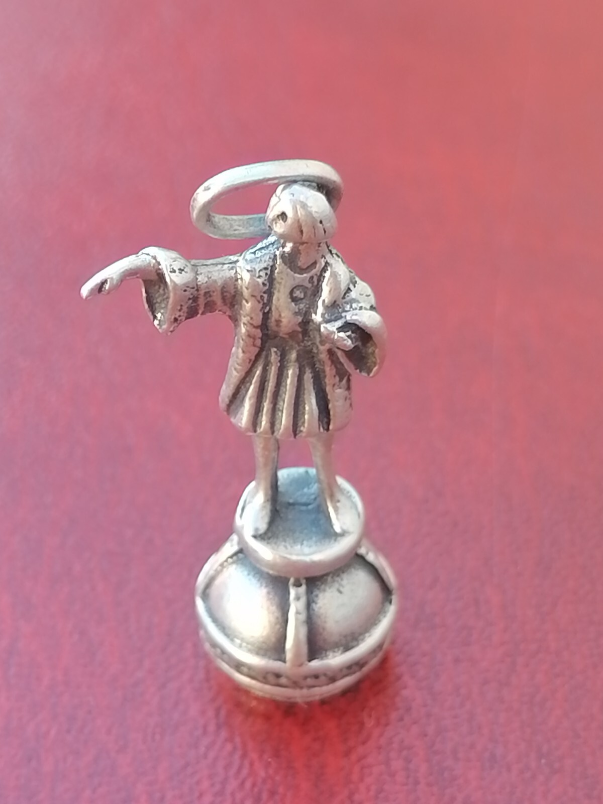 Vintage Sterling Silver 925 Figurine Statue Pendant Luxury Gift Ideas