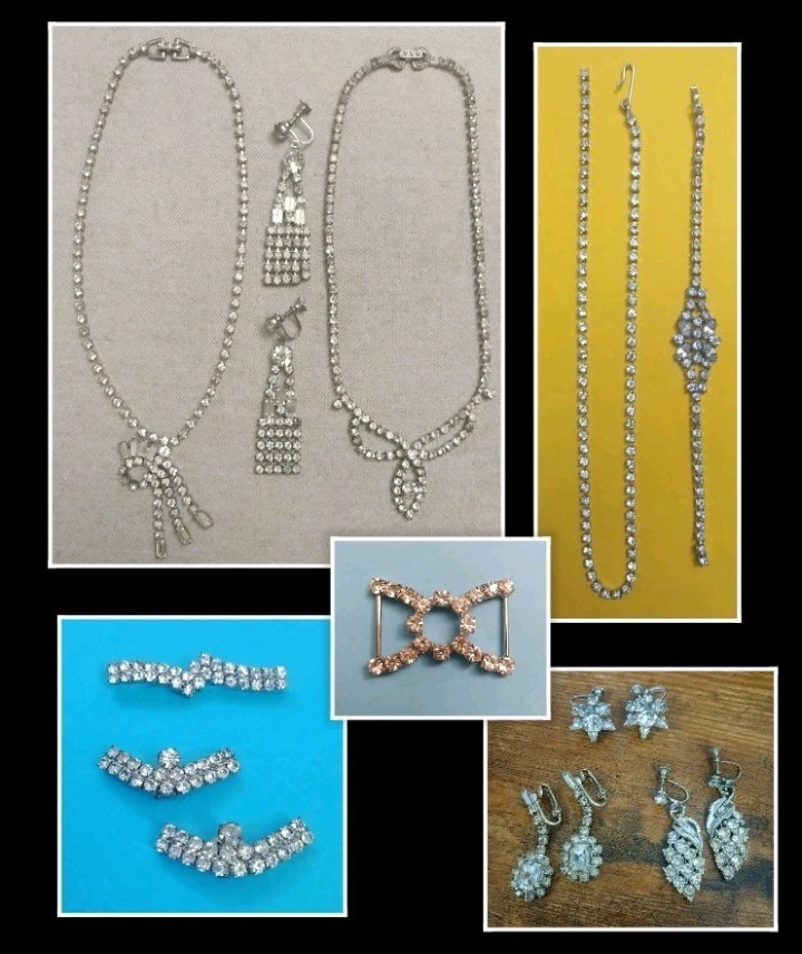 Vintage Estate Jewelry Lot Kramer Unsigned Costume Jewelry