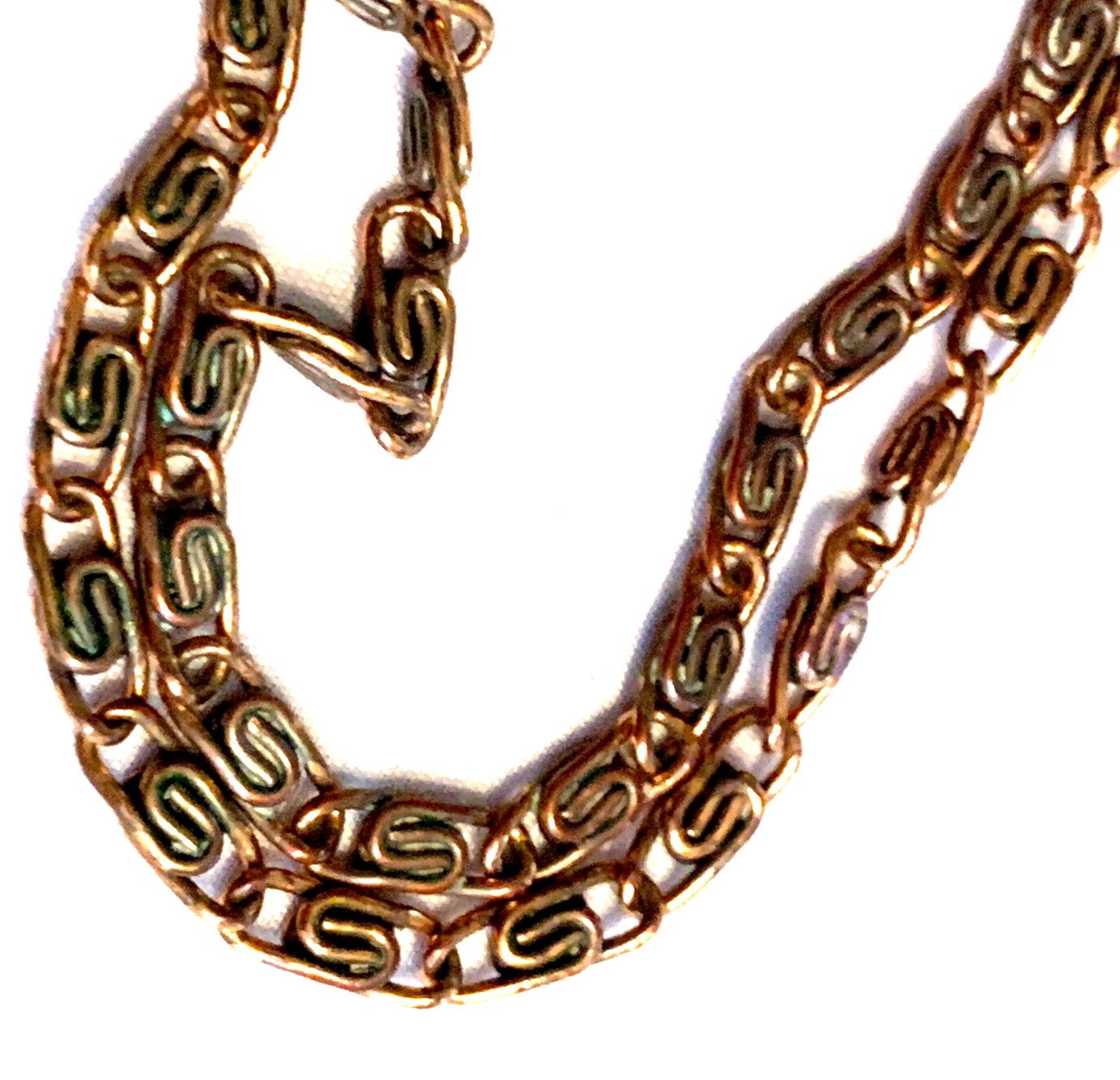Lot 3 Copper Signed Premier Designs Etc. Matching Necklace + Bracelet Etc.