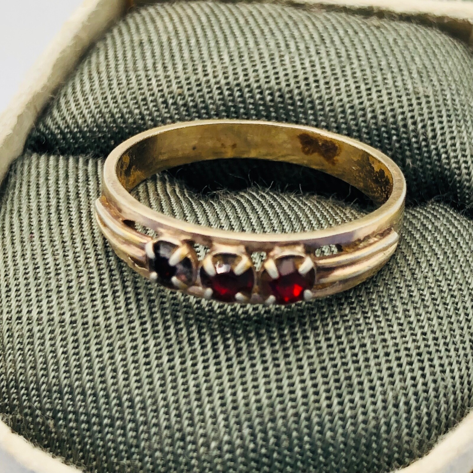 Vintage Soviet Gilding Ring Silver 875 Women’s Jewelry
