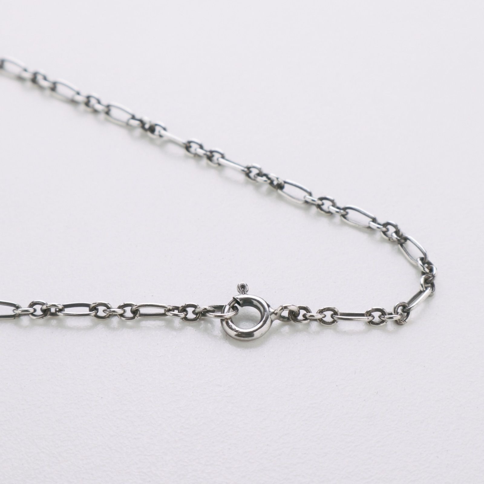 Georg Jensen Vintage August Birth Pendant Necklace Peridot Silver 925 w/ Box