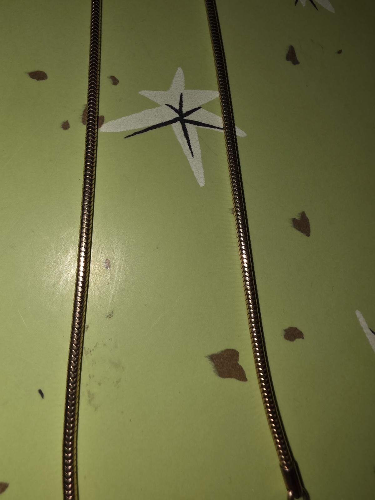 Vintage Krementz Signed 2 Tone Rose/Gold Dainty Flower Leaves Choker Necklace